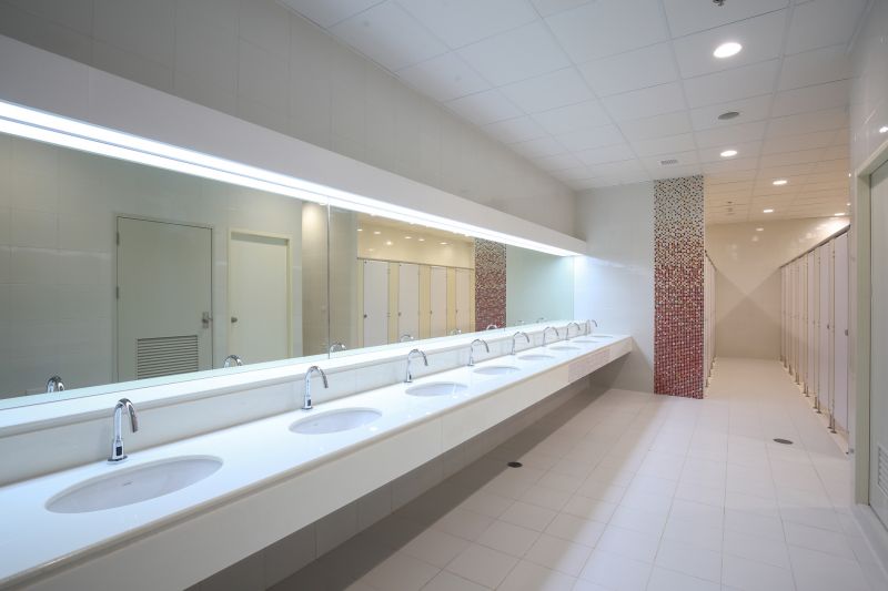 Commode Installation detail