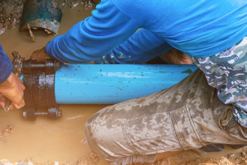 Water Line Repair detail