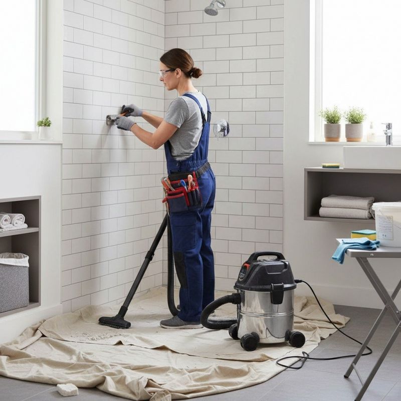 Industrial Bathroom Renovation